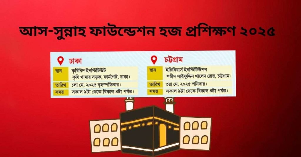 আস-সুন্নাহ ফাউন্ডেশন হজ প্রশিক্ষণ ২০২৫